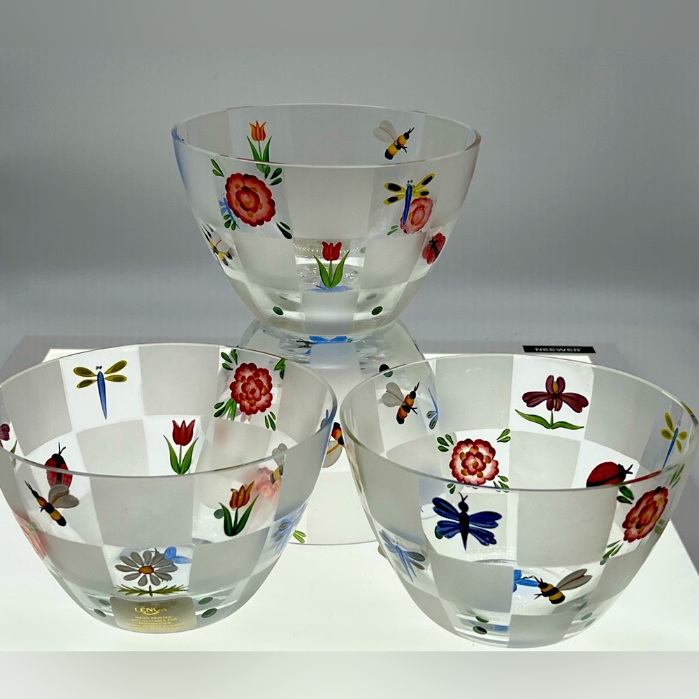 Lenox Natures Splendor 4 pack bowls.